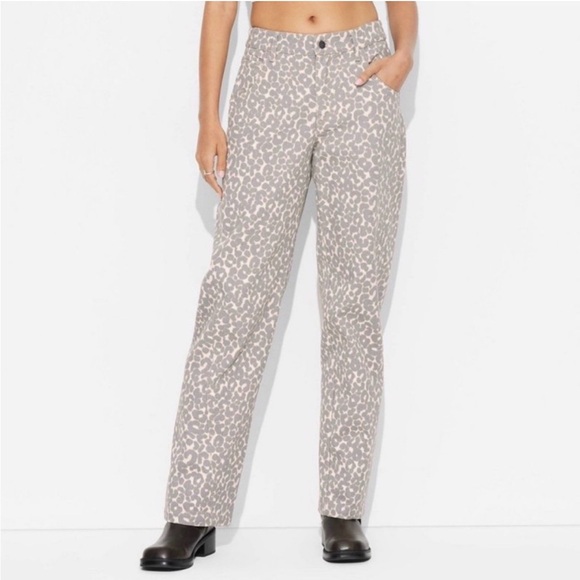 Wild Fable NWT Animal Print Jeans - XL - Picture 1 of 6